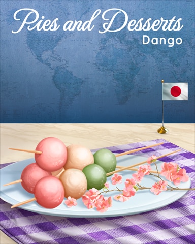 Dango Pies and Desserts Badge - Spades HD