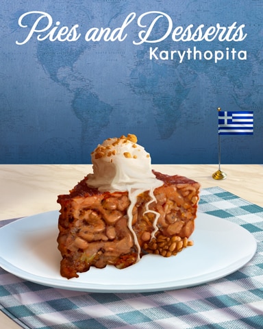 Karythopita Pies and Desserts Badge - Word Whomp HD