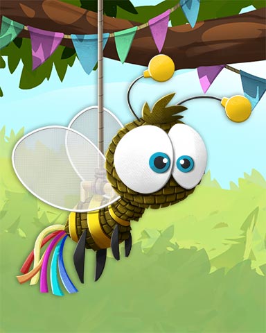Solitaire Home Story KiKi Bee Pogo Pinatas Badge