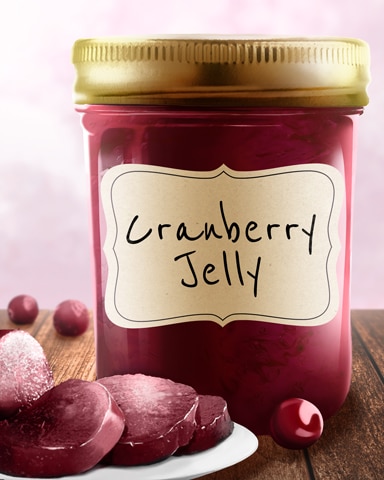 Word Whomp HD Cranberry Jams and Preserves Badge
