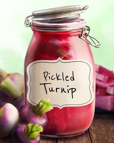 Poppit! HD Pickled Turnip Jams and Preserves Badge