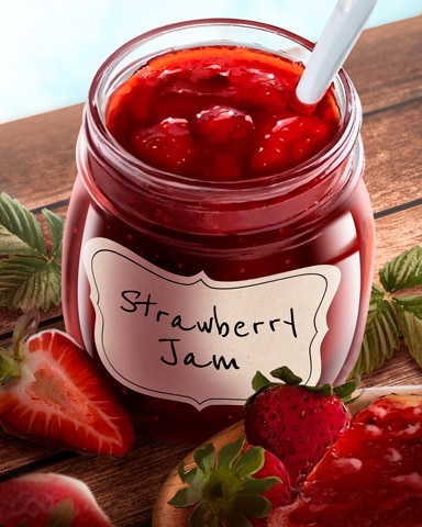 Canasta HD Strawberry Jams and Preserves Badge