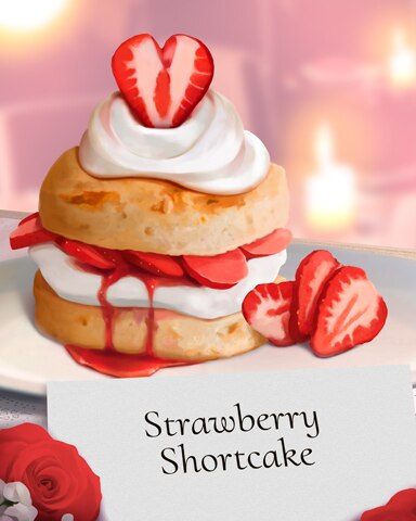 Strawberry Shortcake Sweets for My Sweet Badge - Tri-Peaks Solitaire HD