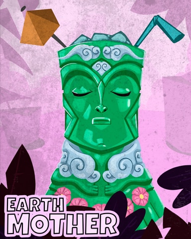 Ceramic Earth Mother Badge - Canasta HD