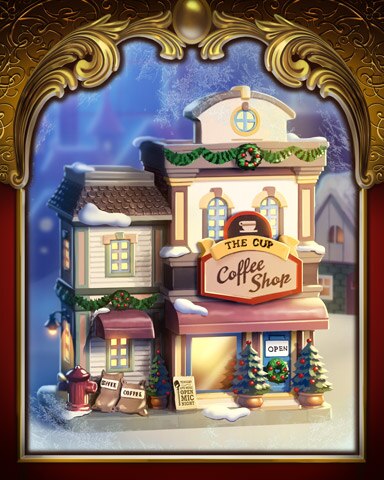 Word Whomp HD Coffee House Victorian Village Badge