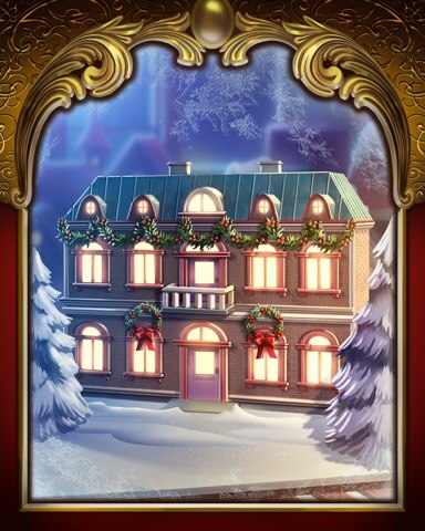 Jungle Gin HD Christmas Mansion Victorian Village Badge