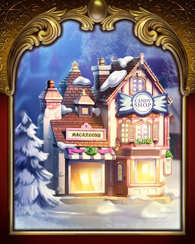 World Class Solitaire HD Sweet Shop Victorian Village Badge