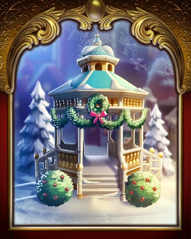 Tri-Peaks Solitaire HD Gazebo Victorian Village Badge