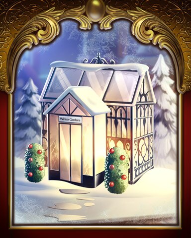 First Class Solitaire HD Greenhouse Victorian Village Badge