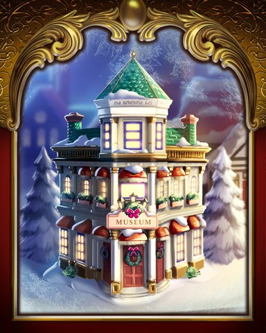 Mahjong Safari HD Museum Victorian Village Badge