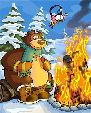 Bonfire Winter Activities Badge - MONOPOLY Sudoku