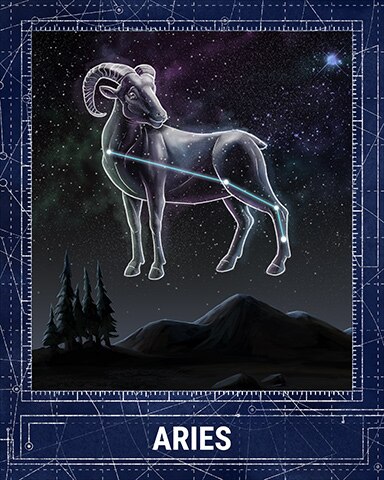 Claire Hart: Secret in the Shadows Aries Constellations Badge