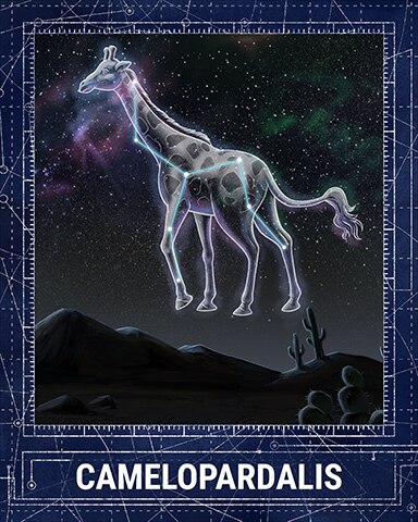 Tri-Peaks Solitaire HD Camelopardalis Constellations Badge