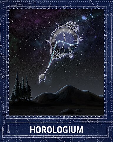 Crossword Cove HD Horologium Constellations Badge