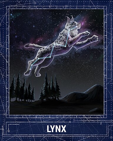 Canasta HD Lynx Constellations Badge