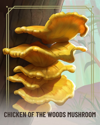 Tri-Peaks Solitaire HD Chicken of the Woods Fungi Badge