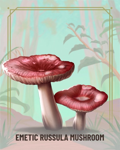 Aces Up! HD Emetic Russula Fungi Badge