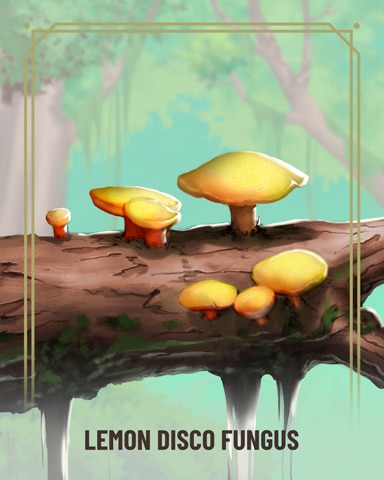 Mahjong Safari HD Lemon Disco Fungi Badge