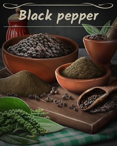 Word Whomp HD Black Pepper Badge