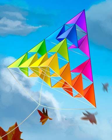 Jungle Gin HD Pyramid Kites Badge