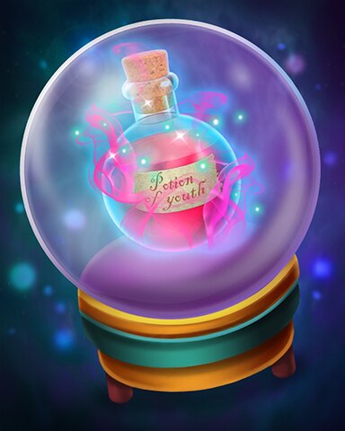 Potion of Youth Badge - Claire Hart: Secret in the Shadows