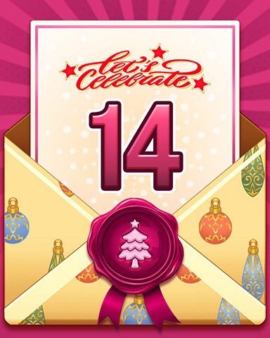 Boggle Bash 2 Happy Holidays 14 Badge