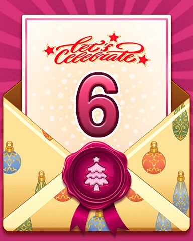 Solitaire Home Story Happy Holidays 6 Badge