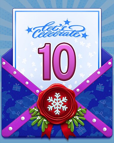 New Year Celebration 10 Badge - Card Scramble: Viola's Diner