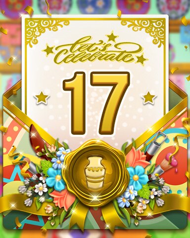 Rainy Day Spider Solitaire HD Pottery Painting Party 17 Badge