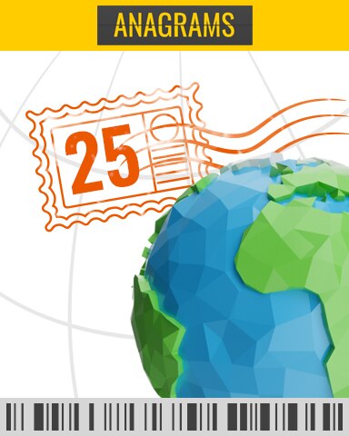 Jetsetter Challenge 25 Badge