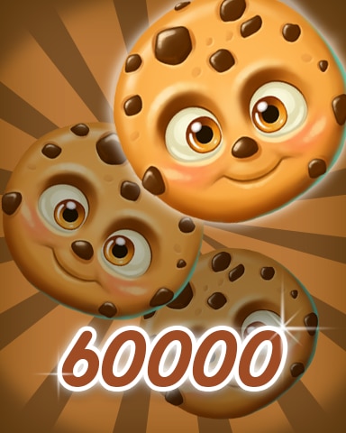 Cookie Connect Brown Cookie 60000 Badge