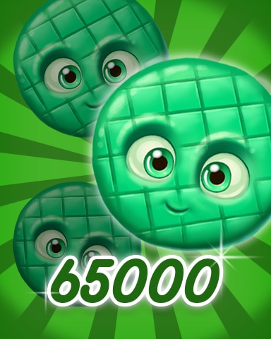 Cookie Connect Green Cookie 65000 Badge