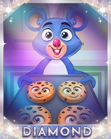 Cookie Connect Cookie Bear Diamond Badge