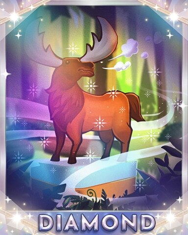 Mahjong Safari HD Mighty Elk Diamond Badge