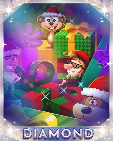 Pogo Addiction Solitaire HD Holiday Buddies Diamond Badge