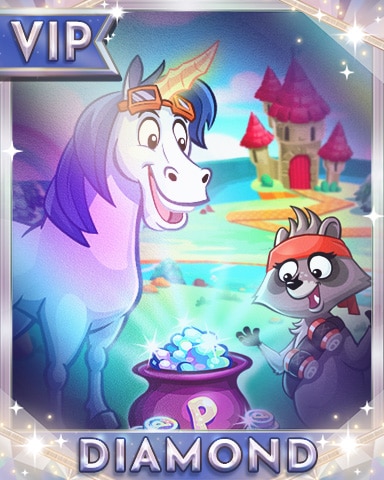 Finding a Fortune Diamond Badge - Peggle Blast HD