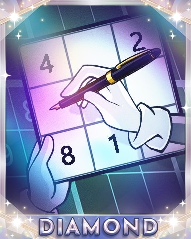 Pogo Daily Sudoku Finding the Solution Diamond Badge