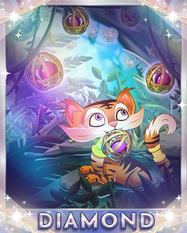 Jewels in the Jungle Badge - Pogo Slots