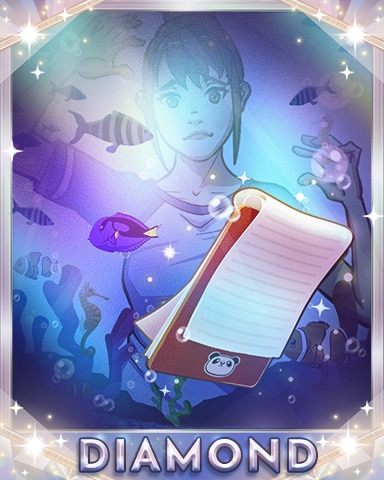 Soggy Scratchpad Diamond Badge - Quinn's Aquarium