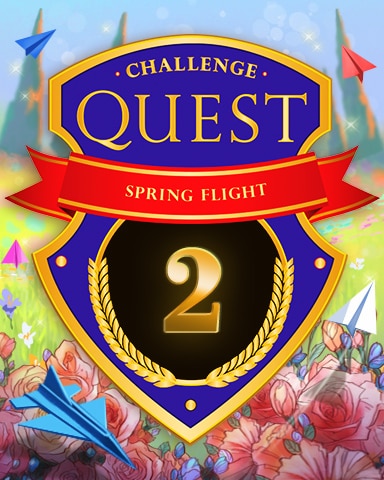 Spring Flight Challenge Quest Monopoly Sudoku Badge