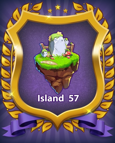 Bejeweled Stars Island 57 Badge