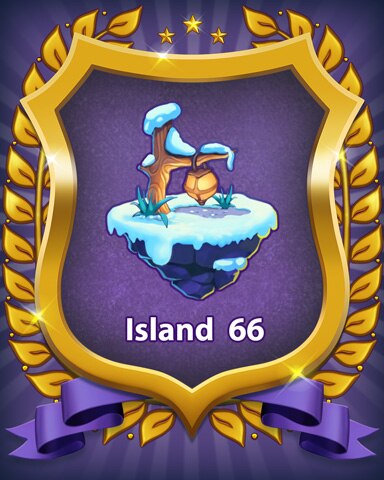 Island 66 Badge - Bejeweled Stars