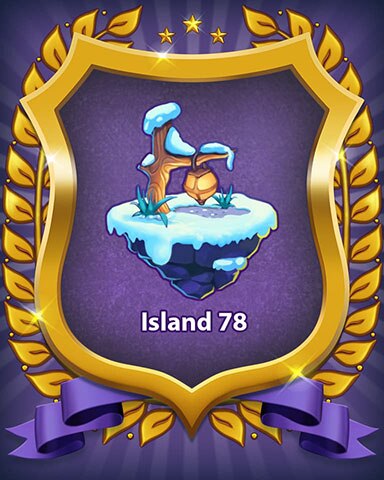 Bejeweled Stars Island 78 Badge