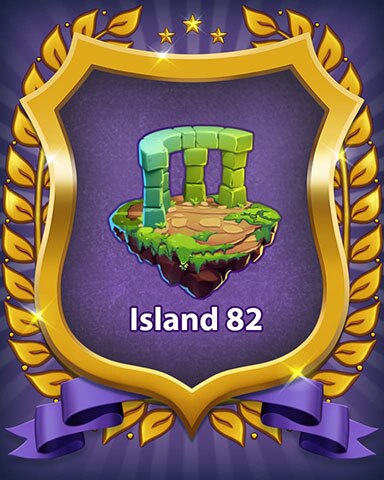 Bejeweled Stars Island 82 Badge