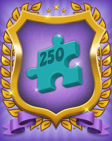 Level 250 Badge - Card Scramble