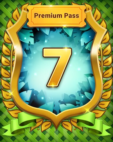 Blossoming Love Pass Badge - Garden Blast