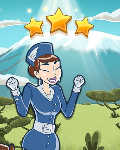 Kilimanjaro World Class Badge - Jet Set Solitaire