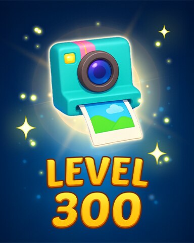 Level 300 Badge - Matching Moments