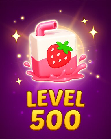 Level 500 Badge - Matching Moments