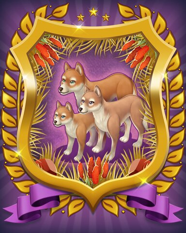 Mahjong Sanctuary Dingo Badge